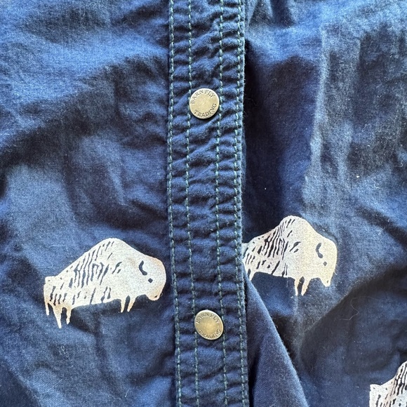 Barnfly Buffalo Button Down Shirt - Picture 4 of 7